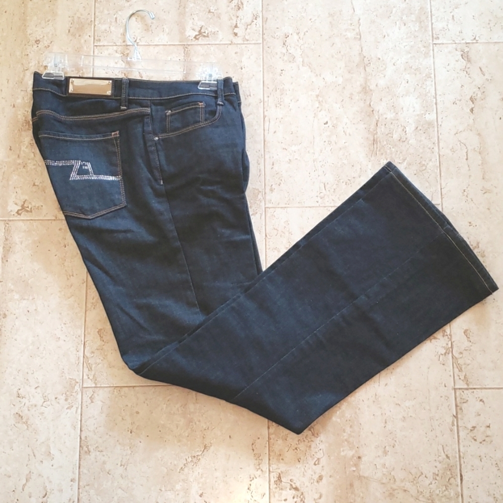 Zara Woman 14 Boot Cut Denim Jeans EUC